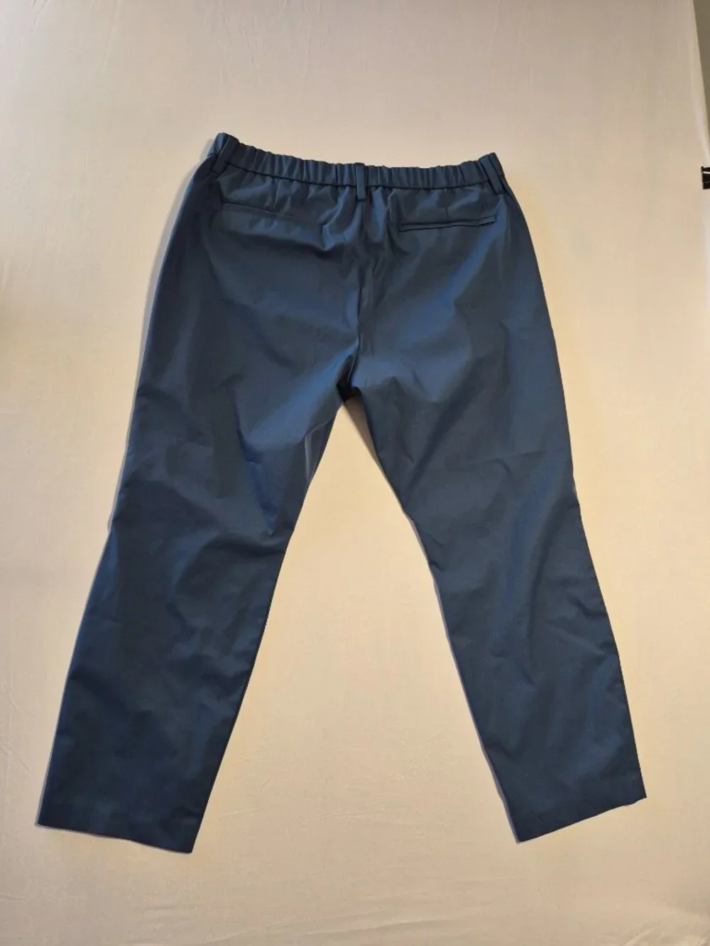 Banana Republic Commuter Pants Mens 40x29 Blue Stretch Tech Performance Pants